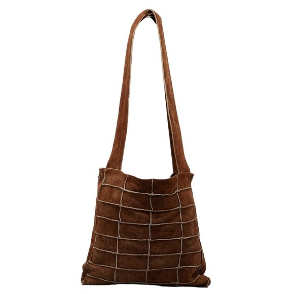 Chanel Handbags - Chanel Suede Patchwork Tote